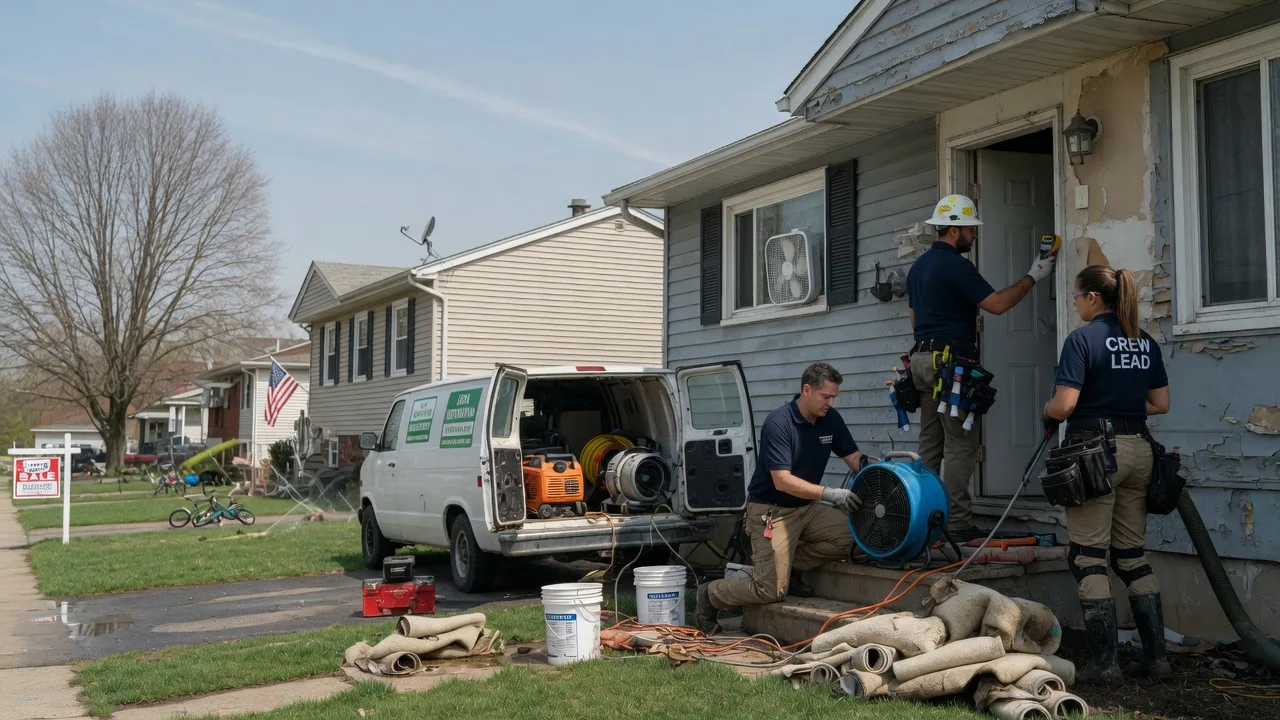 Flood Cleanup in Toledo, IL near me